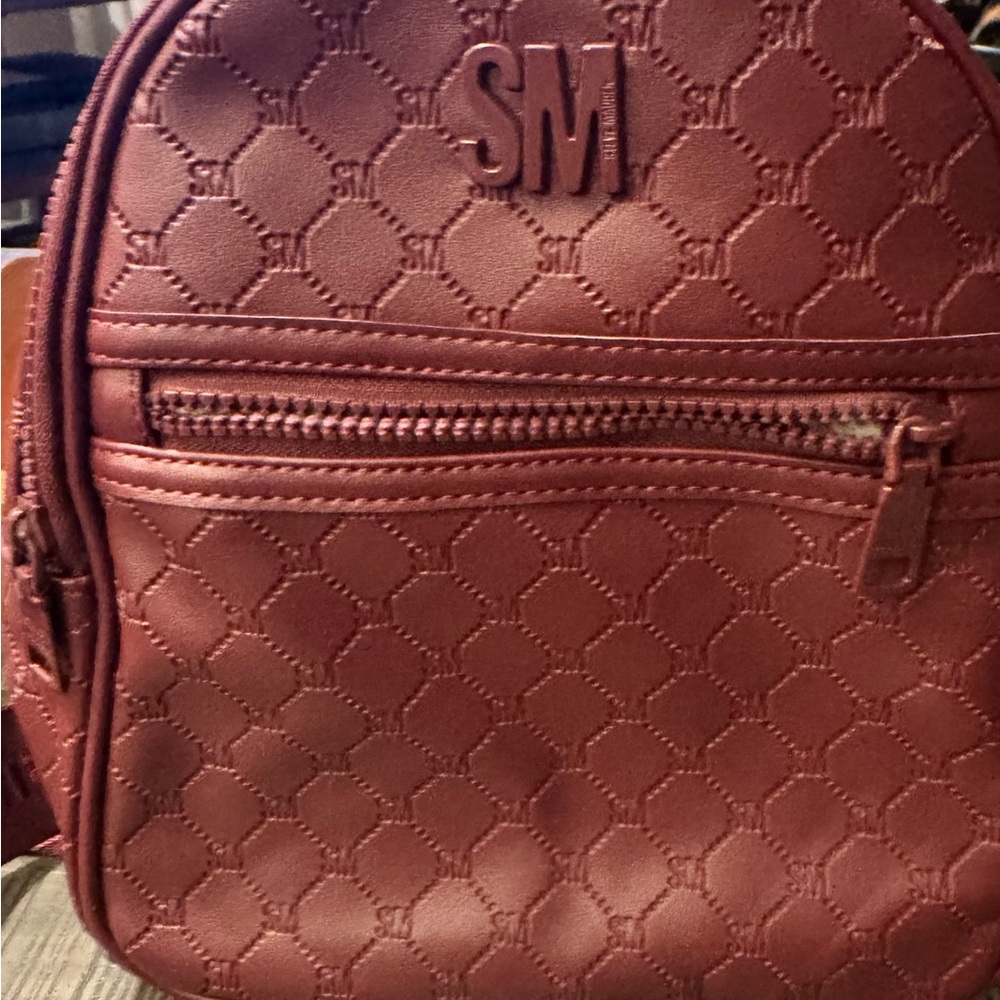 Steve Madden Cream Interior Backpack